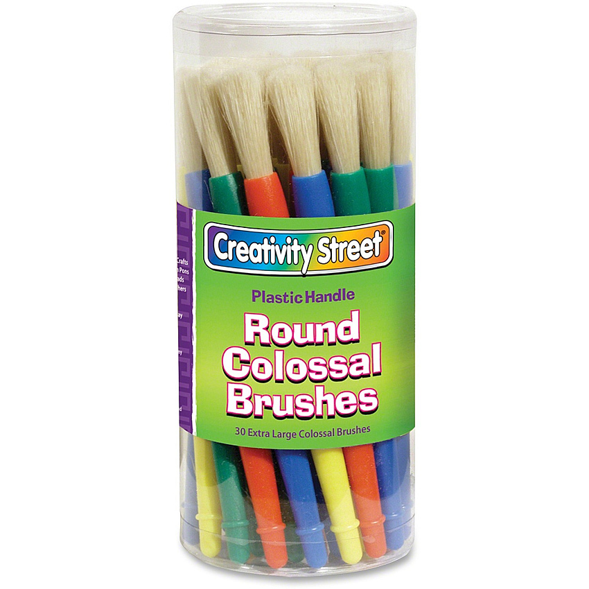 Creativity Street Colossal XL Paint Brushes Canister (PAC5160)