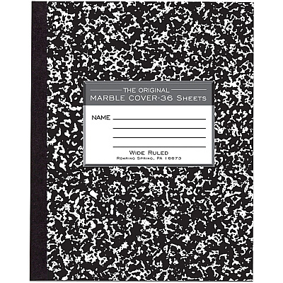 Roaring Spring Wide Ruled Flexible Cover Composition Book (ROA77332)