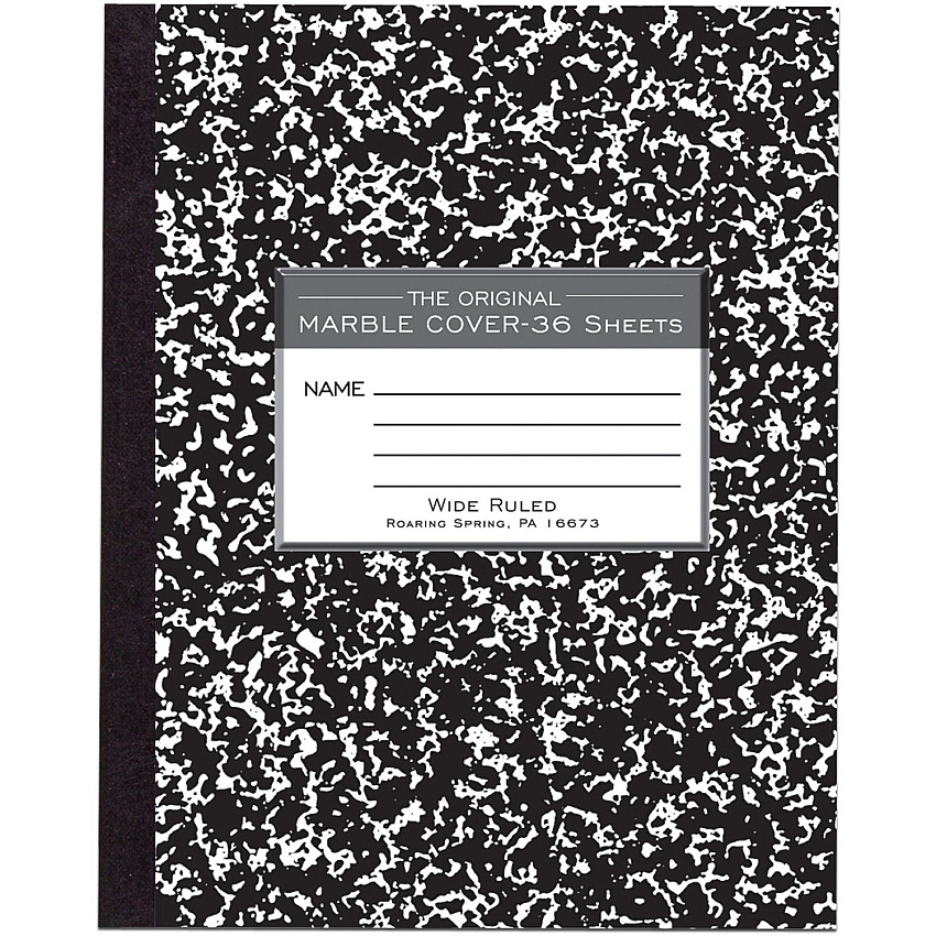 Roaring Spring Wide Ruled Flexible Cover Composition Book (ROA77332)