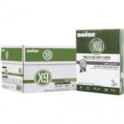 BOISE X-9 Multi-Use Copy Paper, 8.5" x 11" Letter, 3-Hole Punch, 92 Bright White, 20 lb., 10 Ream Carton (5,000 Sheets) (OX9001P)