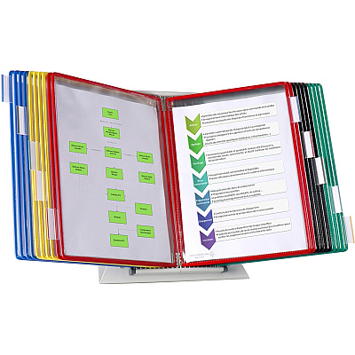 Tarifold Color-coded 20-Pocket Desktop Starter Set (TFID292)