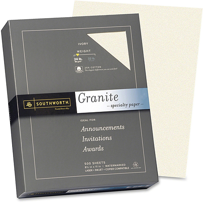 Southworth Granite Specialty Paper - Ivory (SOU934C)