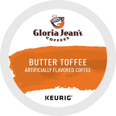 Gloria Jean's Coffees K-Cup Butter Toffee Coffee (60051012)