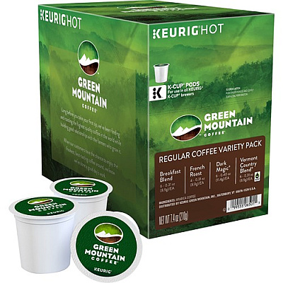 Green Mountain Coffee Roasters K-Cup Regular Coffee Variety Pack (GMT6501)
