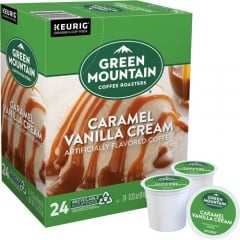 Green Mountain Coffee Roasters K-Cup Caramel Vanilla Cream Coffee (6700)