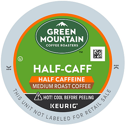 Green Mountain Coffee Roasters K-Cup Half-Caff Coffee (GMT6999)