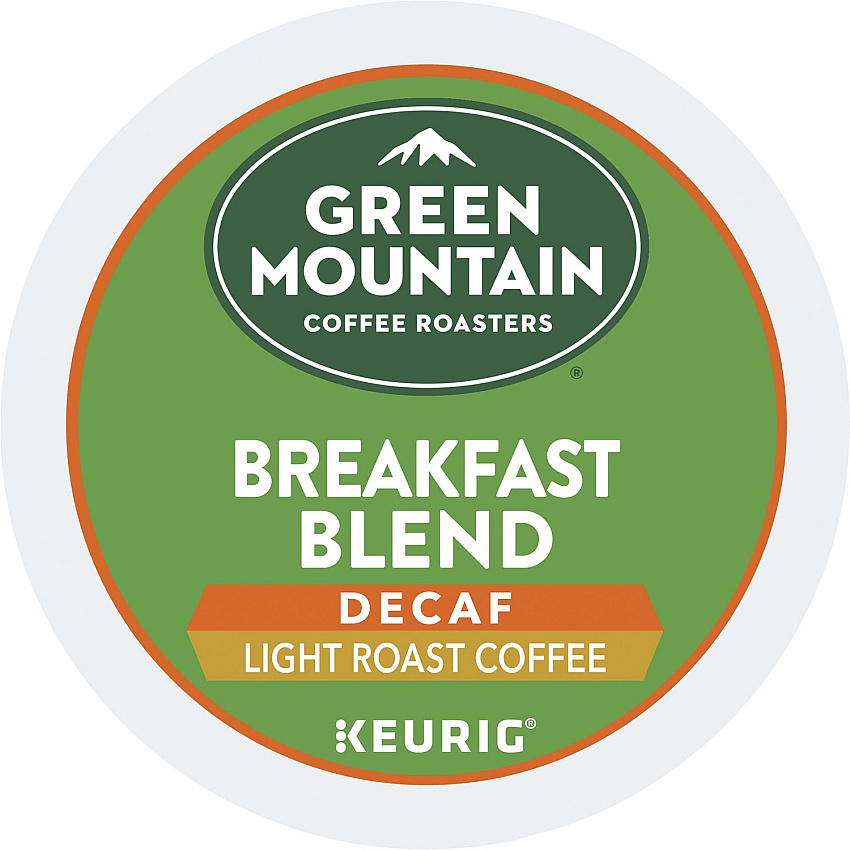 Green Mountain Coffee Roasters K-Cup Breakfast Blend Decaf Coffee (GMT7522)