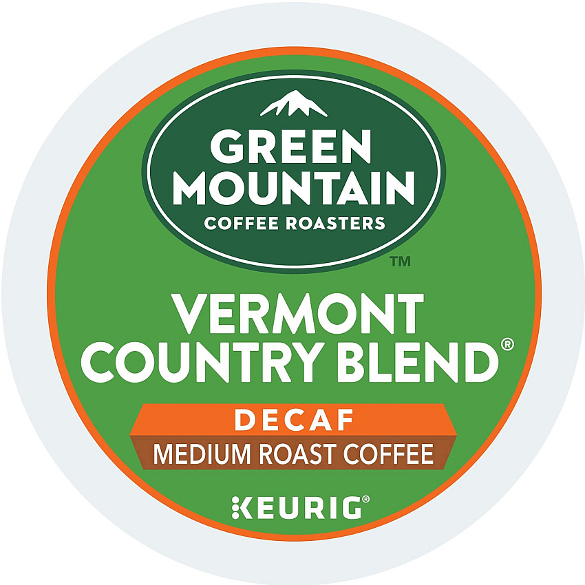 Green Mountain Coffee Roasters K-Cup Vermont Country Blend Decaf Coffee (GMT7602)