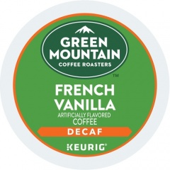 Green Mountain Coffee Roasters K-Cup French Vanilla Decaf Coffee (7732)