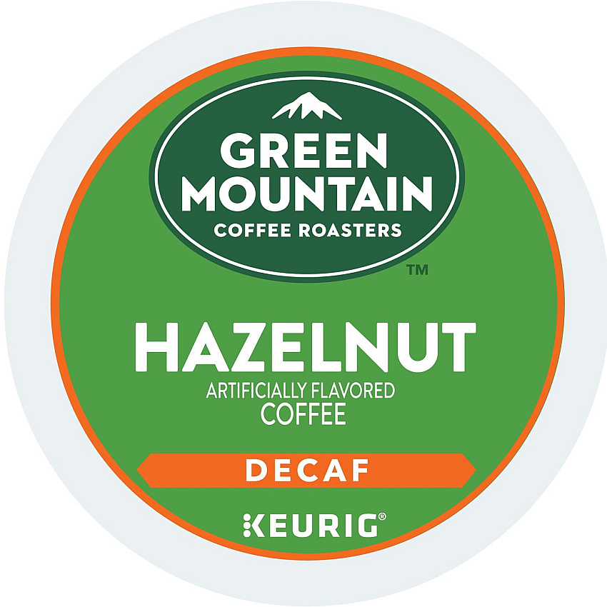 Green Mountain Coffee Roasters K-Cup Hazelnut Decaf Coffee (GMT7792)