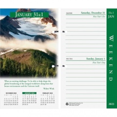 House of Doolittle Earthscapes 17-Base Desk Calendar Refill (417)
