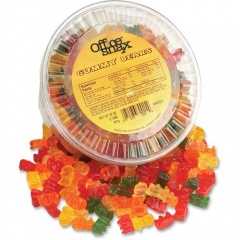 Office Snax Tub of Gummy Bears Candy (70015)