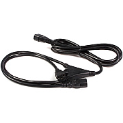 StarTech 10ft Power Extension Cord C14 To 2x C13 (PXT100Y)