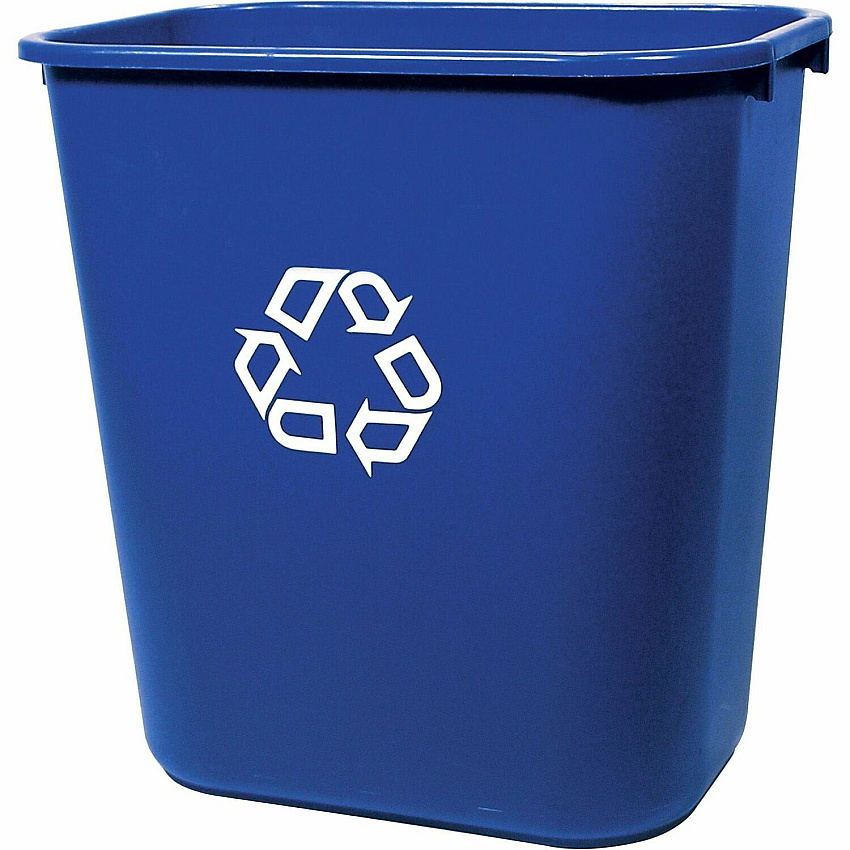 Rubbermaid Commercial Deskside Recycling Container (RCP295673BE)