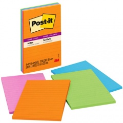 Post-it Super Sticky Notes - Energy Boost Color Collection (4621SSAU)