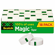 Scotch 3/4"W Magic Tape (MMM810K18CP)