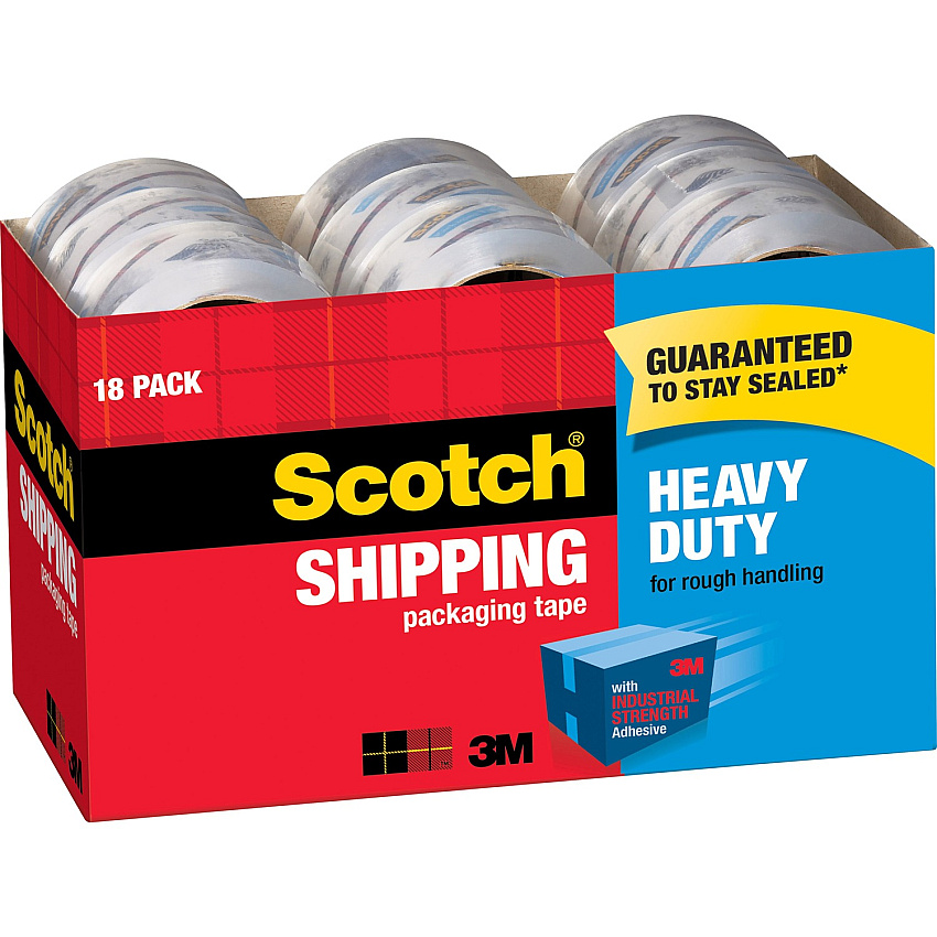Scotch Heavy-Duty Shipping/Packaging Tape (MMM385018CP)