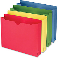Smead Colored Straight Tab Cut Letter Recycled File Jacket (SMD75688)