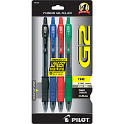 Pilot G2 Retractable Gel Ink Rollerball Pens (PIL31034)