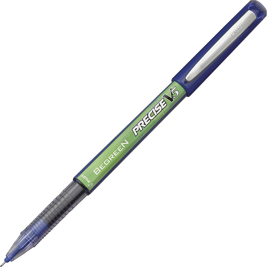 Pilot Precise BeGreen V5 Extra-Fine Rolling Ball Pens (PIL26301)