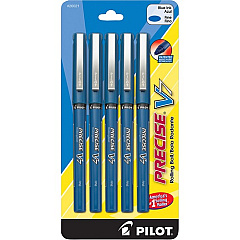 Pilot Precise V7 Fine Premium Capped Rolling Ball Pens (PIL26021)