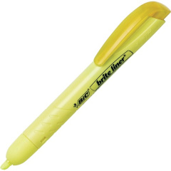 BIC Brite Liner Retractable Highlighters (BLR11YW)