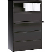 Lorell Fortress Series Lateral File w/Roll-out Posting Shelf (LLR60443)