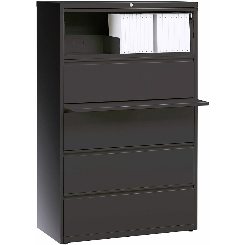 Lorell Fortress Series Lateral File w/Roll-out Posting Shelf (LLR60443)