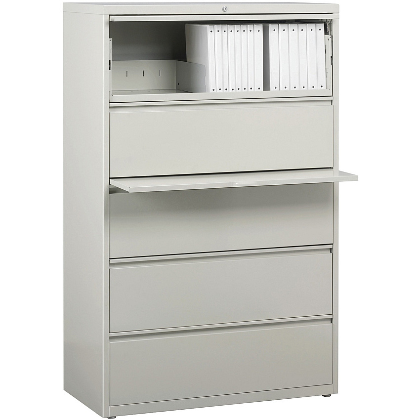 Lorell Fortress Series Lateral File w/Roll-out Posting Shelf (LLR60442)