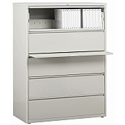 Lorell Fortress Series Lateral File w/Roll-out Posting Shelf (LLR60433)