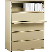Lorell Fortress Series Lateral File w/Roll-out Posting Shelf (LLR60432)