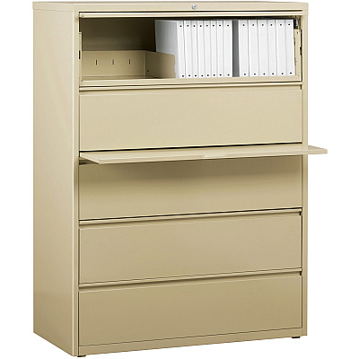 Lorell Fortress Series Lateral File w/Roll-out Posting Shelf (LLR60432)