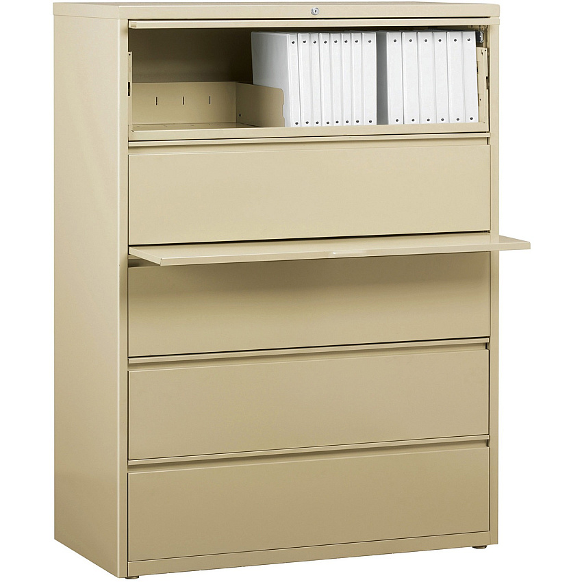 Lorell Fortress Series Lateral File w/Roll-out Posting Shelf (LLR60432)
