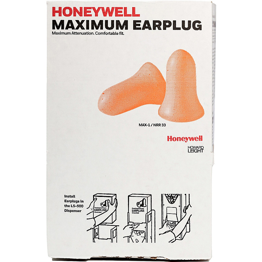 Howard Leight Max Uncorded Foam Ear Plugs (HOWMAX1)