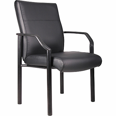 BOSS LeatherPLUS Guest Chair (B689)
