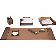 Dacasso Embossed Leather Desk Set (D2004)