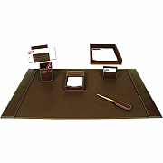 Dacasso Rustic Leather Desk Set (D3204)