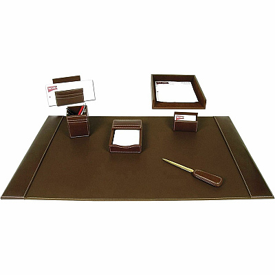 Dacasso Rustic Leather Desk Set (D3204)