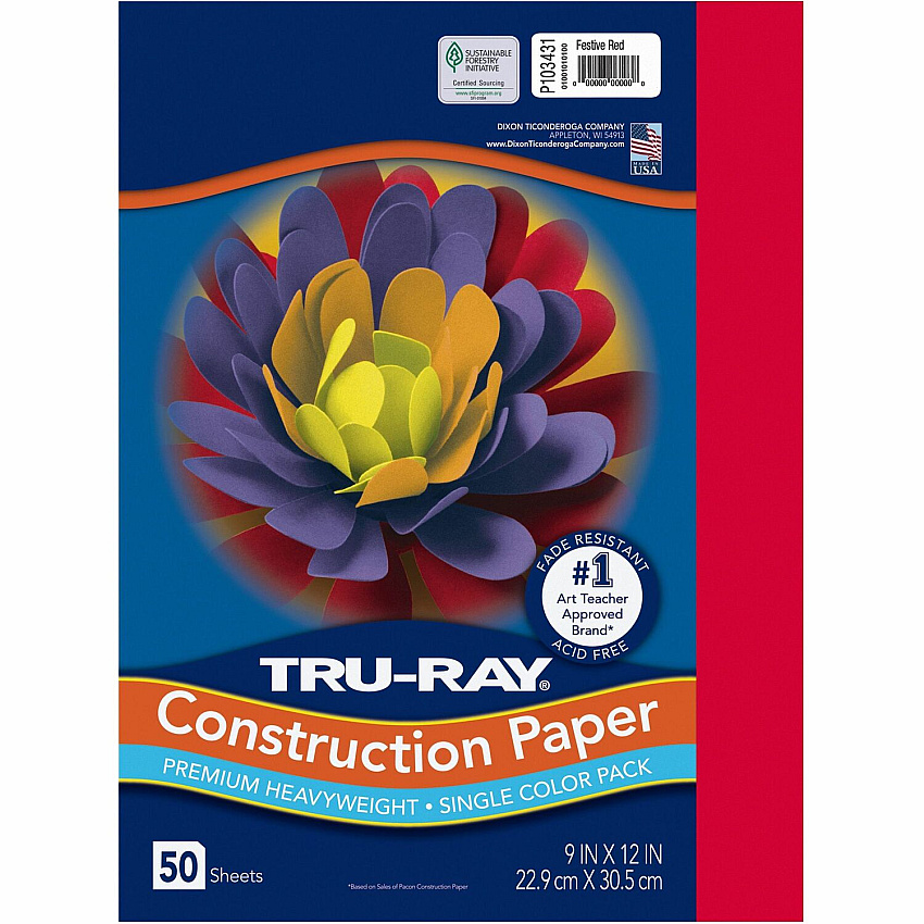 Tru-Ray Construction Paper (PAC103431)