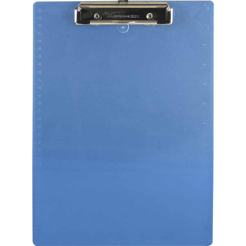 Saunders Recycled Plastic Clipboards with Spring Clip (SAU00439)