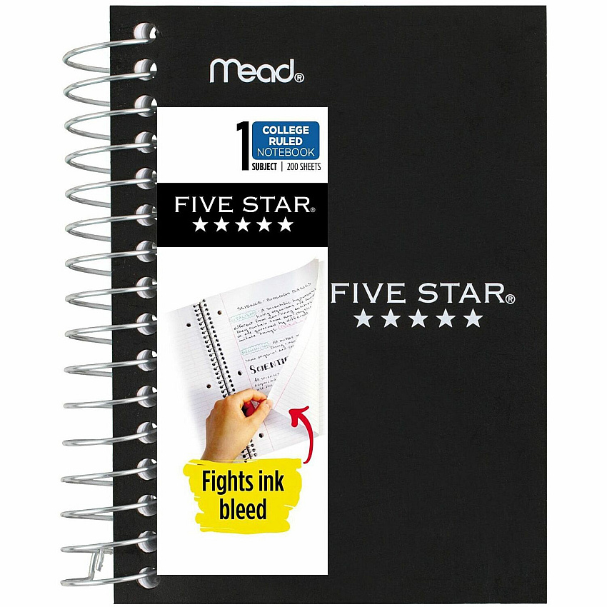Mead Five Star Fat Lil' Wirebound Notebook (MEA45388)