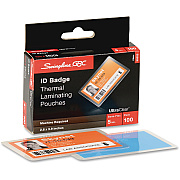 GBC Ultra Clear ID Badge Thermal Laminating Pouches (GBC56005)