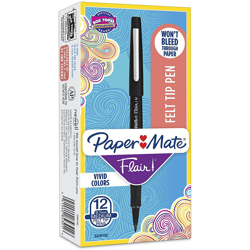 Paper Mate Flair Point Guard Felt Tip Marker Pens (PAP8430152)