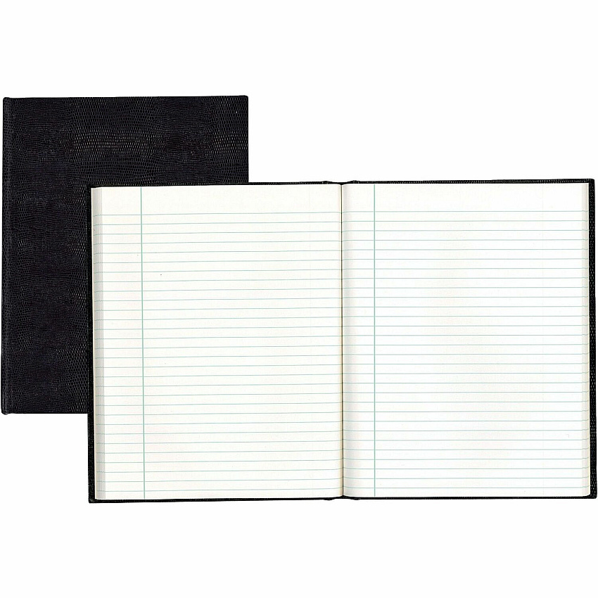 Blueline Hardbound Executive Notebooks (REDA7BLK)