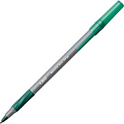 BIC Round Stic Grip Ballpoint Pen (BICGSMG11GN)