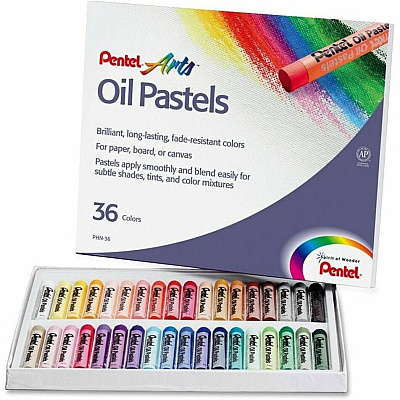 Pentel Arts Oil Pastels (PENPHN36)