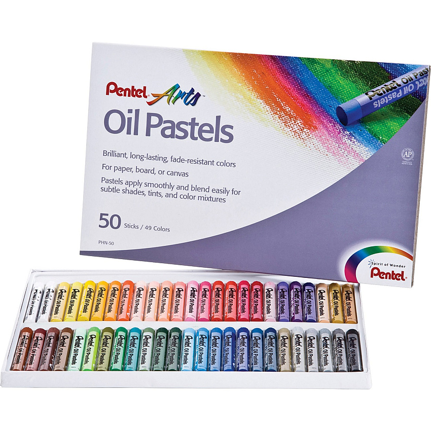 Pentel Arts Oil Pastels (PENPHN50)