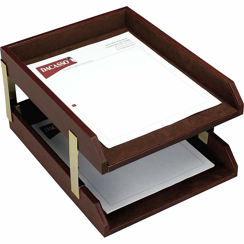 Dacasso Double Front Load Letter / Legal Trays (A3020)