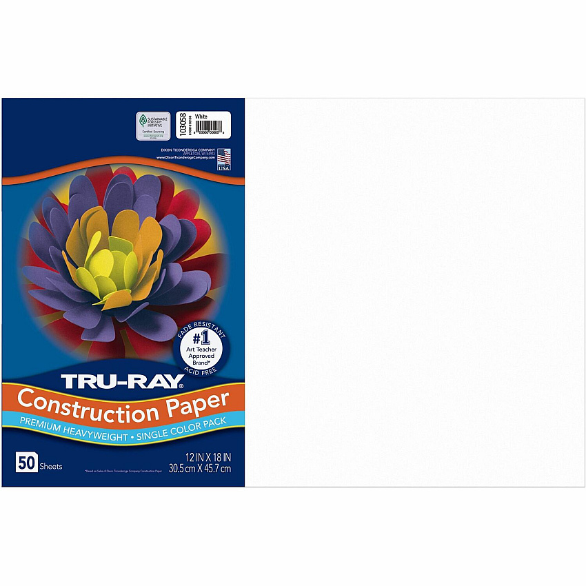 Tru-Ray Heavyweight Construction Paper (PAC103058)