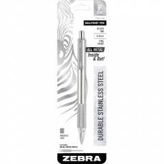 Zebra STEEL 7 Series F-701 Retractable Ballpoint Pen (29411)